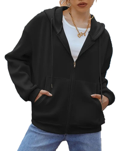 Best Selling <b>Women's</b> High Neck Pullover Half Zip Hoodies Casual Sports Loose Comfortable <b>Tops</b> for <b>Women</b> - Product Image 3