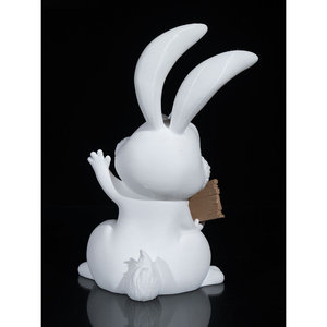 ที่นี่ป้ายกระต่ายสำหรับอุปกรณ์วันหยุดอีสเตอร์ - Product Image 3