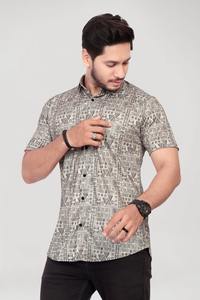 Diseño de lujo Marca Verano Hombres Strachable Camiseta y camisa Manga corta para uso diario Camiseta a precio asequible - Product Image 4