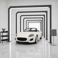 Tunnel lumineux LED pour toit de voiture convertible, éclairage pour l'entretien des toitures et les ateliers de detailing automobile, IP54, approvisionnement en gros