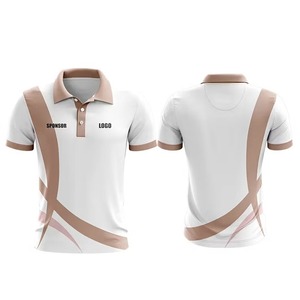 Gran oferta de camisetas de Golf para hombre, camiseta Polo hecha a medida 100% poliéster, nuevo estilo, ropa deportiva con estampado sublimado de secado rápido - Product Image 5