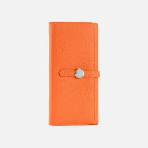 Nuovo portafoglio donna nuovo stile Clutch custodie per telefono a portafoglio lungo con cerniera borse in pelle portafoglio