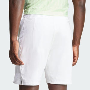 Short de tennis décontracté pour hommes, confortable et respirant, en toile, teint uni, motif solide, poches taille élastique - Product Image 4