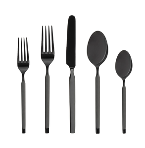 Cuchara de acero con espejo sostenible personalizada para boda restaurante Hotel vajilla cucharas juego de cubiertos - Product Image 4