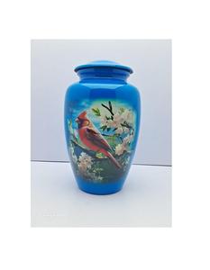 โถบรรจุอัฐิสัตว์เลี้ยงแบบอเมริกัน ทำจากวัสดุสแตนเลสอะลูมิเนียมสั่งทำพิเศษ ขนาด 220 ลูกบาศก์นิ้ว - Product Image 2