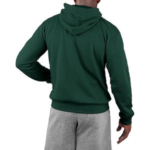 Sweat à capuche décontracté pour homme, personnalisé, en polyester/coton, polaire léger, respirant, séchage rapide, évacuation de l'humidité - Product Image 6
