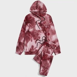 Conjunto de chándal con impresión por sublimación para hombre de alta calidad al por mayor, conjunto de pantalones de chándal con capucha y logotipo personalizado para hombre - Product Image 5