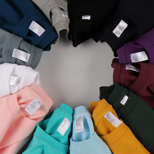 Directo de fábrica 300 GSM Heavyweight Hip Hop camiseta algodón personalizado hombres de gran tamaño impresión Digital Vintage camiseta de alta calidad - Product Image 1