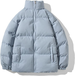 Logo personnalisé OEM Veste rembourrée en coton épais décontractée personnalisée Slim Fit Vêtements à la mode pour hommes Veste Streetwear - Product Image 2
