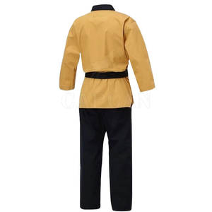Uniforme de Karate Personalizable para Hombre, Material de Lana/Poliéster, Transpirable y de Secado Rápido, Hecho por Capcan International - Product Image 3