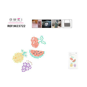 Pequeñas pegatinas de diamantes decorativas de colores - Product Image 1