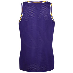 Vente en gros directe d'usine, ensembles de maillots de basket-ball unisexes pour adultes les plus populaires, respirants, à séchage rapide, 100% polyester, logo personnalisé - Product Image 2