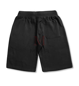 Pantalones cortos de sudor de gimnasio de algodón de lana ecológicos de primera calidad para hombre, Jogger transpirable de secado rápido, logotipo personalizado, estilo callejero no tejido - Product Image 5