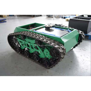 Multifunctional Wireless Fire Fighting Robot Chassis Rubber Track Tank Robot For Industrial Use - Product Image 2