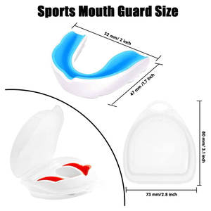 Protector bucal de boxeo con logotipo personalizado de EVA duradero con protección profesional transpirable y ligero para entrenamiento - Product Image 5