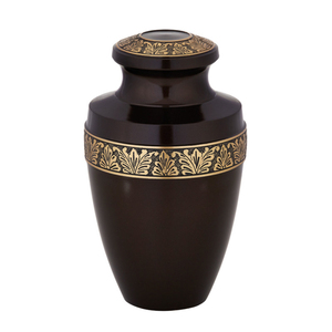 Urne souvenir personnalisée en aluminium et métal de qualité superlative Urnes funéraires/de crémation pour adultes de taille personnalisée à bas prix - Product Image 2