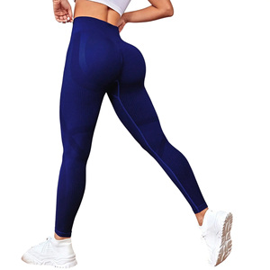 Mallas de gimnasio para mujer de alta calidad OEM de talla grande cintura alta entrenamiento BD pantalones de Yoga ajustados transpirables para deportes para otoño - Product Image 2