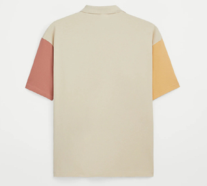 2022 personnalisé conçu de haute qualité pour hommes pour polo avec anti-rides avant revers col couleur unie bloc boutons - Product Image 2