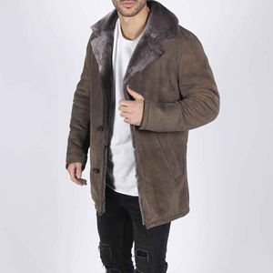 2025 última chaqueta de estilo motorista para hombre, piel de oveja Original de la mejor calidad, último diseño Vintage, producto OEM de cuero genuino - Product Image 5