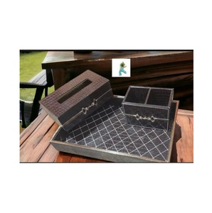 Porte-boîte à mouchoirs rectangulaire personnalisé en bois Taille et formes personnalisées Porte-serviettes de l'Inde - Product Image 3