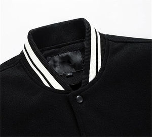 Veste universitaire pour homme OEMODM, veste bomber légère à manches longues, veste en duvet, veste de baseball, manteau d'hiver pour homme - Product Image 3