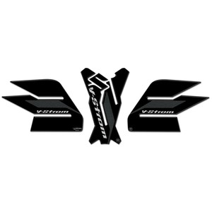 Kit di 3 Adesivi Personalizzati per Protezione Serbatoio Moto, per Suzuki V-Strom 650 (2017-2025), per Decorazione - Product Image 1