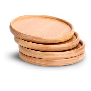 Bandeja moderna de madera para taza de café, varios estilos, tamaños para el hogar, oficina, comedor, sala de estar, cocina, decoración de baño al aire libre - Product Image 1