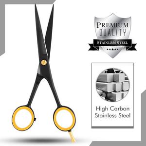 กรรไกรช่างตัดผม supercuts กึ่งมีดโกนขอบสีดำ6" - Product Image 4