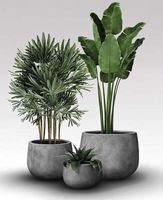 Classique grand FRP (fibre de verre) écologique Durable Pot de fleur jardinière trou de Drainage pour la maison en plein air jardin pépinière artificielle