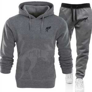 Recién llegado, chándal de invierno de calidad Premium para hombre, ropa informal, transpirable, a prueba de viento, ecológico, 100% algodón para adultos - Product Image 3