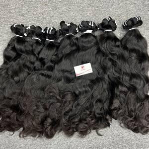 ผมดิบจากเวียดนามคลื่นธรรมชาติผมบริสุทธิ์จากผู้บริจาคคนเดียวในกลุ่มผ้าดิบสี - Product Image 2