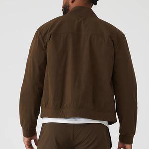 Venta al por mayor de chaquetas de invierno casuales de los hombres más tamaño con calefacción al aire libre cortavientos y bombardero en chaqueta de diseño liso - Product Image 3