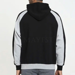 เสื้อกันหนาวขนแกะสำหรับผู้ชายมีฮู้ดหลายกระเป๋ามีลายพิมพ์ต่ำ - Product Image 3