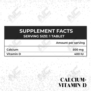 Tabletas Efervescentes de Calcio + Vitamina D de Alta Calidad, Suplemento Natural para el Cuidado de la Salud para Adultos, Apoyo a la Absorción, Nutricore Biosciences - Product Image 3