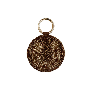 Perles de rocaille Broderie Sac Porte-clés Cadeau Personnalisé Style Boho Graine Perlé Broderie Charme Anneau par glowin fashion - Product Image 1