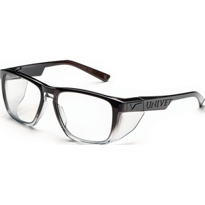 Univet Safety <b>Glasses</b> Diamond/After Dark Clear +3 <b>Polycarbonate</b> Lens EN 166 Certified - Product Image 1