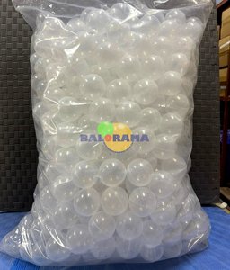 Balorama 100 piezas 1 paquete de bolas de plástico de 6 cm para piscina de bolas, modelo 93702, para edades de 2 a 13 años - Product Image 1