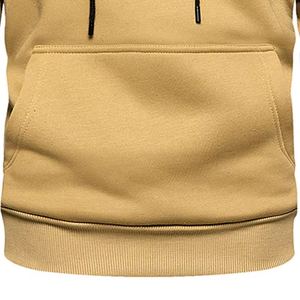 Sweat-shirts surdimensionnés pour hommes de haute qualité, logo personnalisé, 100% coton, molleton français, pull-over décontracté, broderie, streetwear d'hiver THT - Product Image 4