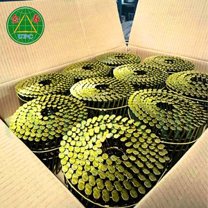 Clavos de bobina de 3 pulgadas con vástago liso/anillo/espiral, cabeza a cuadros, precio competitivo, tamaño personalizado para fabricación de palés - Product Image 2