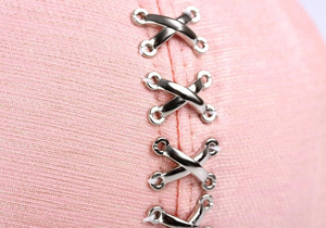 Haut de gamme tendance de haute qualité Logo personnalisé Hommes Femmes Réglable 5 Panneau Coton Steal Two Tone Sport Hat Casquette de baseball - Product Image 5