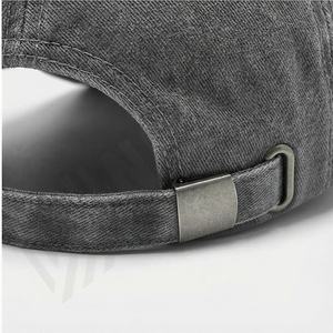 Casquettes de baseball de qualité supérieure, lavage à l'acide, broderie personnalisée, style streetwear, tissu en toile, réglable, toutes tailles de tête, faible MOQ, meilleur choix - Product Image 6