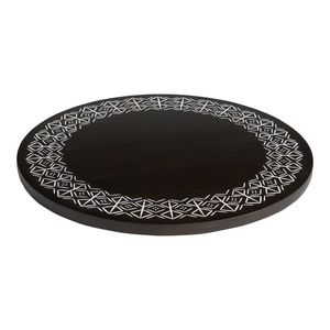 Plateau en bois rustique pour servir des apéritifs fruits fromage et desserts à la maison cuisine ou au restaurant - Product Image 5