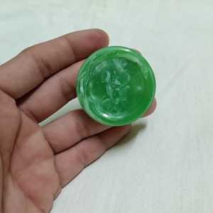 Elegante perilla redonda de resina con detalles de latón para armarios de cocina, cajones, armarios y muebles para el hogar - Product Image 4