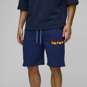 Short de basket-ball de haute qualité avec cordons contrastés coupe décontractée léger pour hommes Short de basket-ball personnalisé avec logo sérigraphié pour hommes - Product Image 4