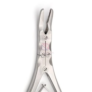 Rongeurs à os chirurgicaux en acier inoxydable, manuels, certifiés CE, pour utilisation en chirurgie générale - Product Image 2