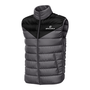 Vestes d'extérieur isolées de 5cm pour hommes en gros Veste gillet rembourrée sans manches Vêtements Vestes bouffantes avec poignets élastiques - Product Image 5