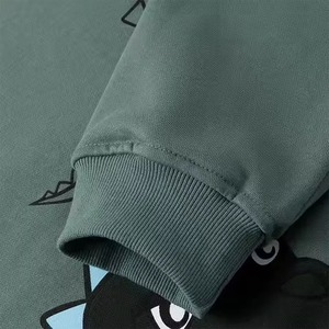 Sudadera Unisex de Primera Calidad, Estilo Nuevo, Hombros Caídos, Transpirable, Informal, con Logotipo Estampado, Alto Gramaje - Product Image 4