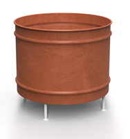 Jardinières en fer martelé finition laiton antique vente chaude Pots de fleurs élégants pour la décoration de la maison et du jardin au meilleur prix
