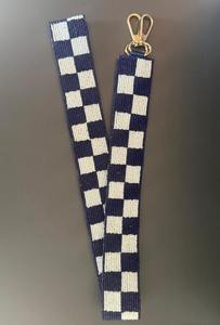 Custom White Beaded Houston Astros Purse Strap Handmade Strap with Game Day & Clear Bag Accessory for <b>girls</b> and Everyday use - Product Image 4