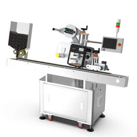 SKILT, Alimentador automático completo de alta velocidad, máquina etiquetadora de tubos de reactivos médicos, máquina etiquetadora de líquidos orales con impresora
